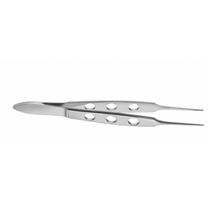 Pinzas Oftálmicas Bishop-Harmon Iris con Puntas Dentadas Cruzadas, Instrumento Microquirúrgico, Uso en Cirugía General, Certificación CE - Product Image 5