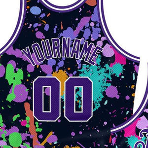 Conjuntos de Uniformes de Baloncesto Personalizados Unisex, Transpirables, de Secado Rápido, Tallas Grandes para Adultos, Ropa Deportiva 100% Poliéster para Universidad - Product Image 3