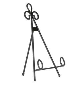 Chevalet professionnel en métal noir thermolaqué, fait main, pour l'affichage de tableaux et décorations artistiques – Vente en gros - Product Image 1