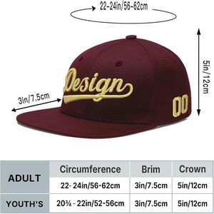 Gorra de Béisbol Bordada Personalizada 2025 para Hombre y Mujer, Ajustable, de Algodón, con Cierre a Presión, Logotipo/Texto Personalizado en la Parte Delantera y Trasera, ASIN B0FN7P1LRG - Product Image 6