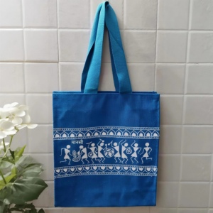 Sac fourre-tout en denim épais, personnalisable avec logo, écologique, réutilisable, avec poignées en coton, pour courses, vente en gros - Product Image 1
