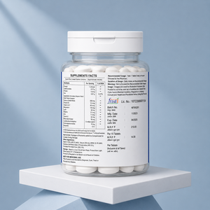 Tabletas de Citrato de Calcio, Malato, Vitamina D3 y K2 de Fabricante OEM para un Fuerte Apoyo a la Salud Ósea - Product Image 2