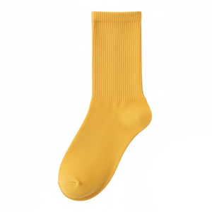 New Latest Fashion Women's High Quality Athletic Crew <b>Socks</b> Anti-Slip Custom Logo Sports <b>Socks</b> for Autumn Season - Product Image 3