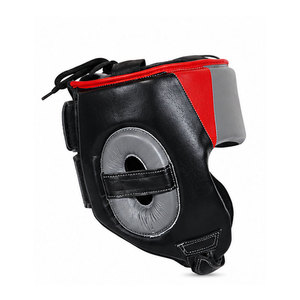 High Quality Leather Boxing <b>Head</b> Guard-Lightweight Adjustable Martial Arts Protection Customized Color & Size Hot Sale - Product Image 3