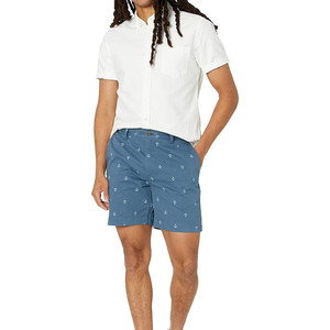 Pantalones cortos de golf para hombre, tela elástica, informales, para deportes al aire libre, ligeros, transpirables, cómodos, pantalones cortos de verano - Product Image 1