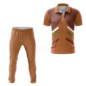 Sports Wear <b>Top</b> Selling Premium Quality Breathable <b>Cricket</b> Uniform for Adults Polyester OEM Service Cheap Price <b>Cricket</b> Uniform - Product Image 5