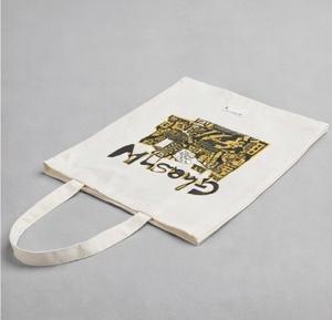 Sac fourre-tout en toile de coton écologique pour les courses quotidiennes, sac fourre-tout en toile résistant et réutilisable avec longues poignées - Product Image 4