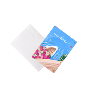Custom Valentine's Day 3D Pop Up Card with <b>Envelope</b> Handmade Love in Italy Greeting Cards For Valentine - Product Image 5