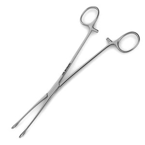 Pinzas Blake para cálculos biliares curvadas de 8 pulgadas, de acero inoxidable de alta calidad, no estériles - Product Image 6