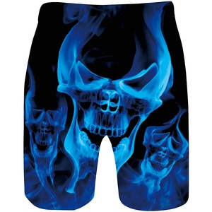 Pantalones cortos de gimnasio de entrenamiento atlético personalizados para hombre, pantalones cortos con estampado de sublimación 3D, transpirables, de secado rápido, con cierre de cordón, Bermudas - Product Image 2
