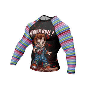 Custom Printed Rashguard Sublimation Printed Rashguard Mma Rashguard Bjj OEM Mma Rash guard for Men Short <b>Sleeve</b> Rash Guard - Product Image 6