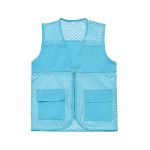 Gilet de sécurité RELEVO INDUSTRIES, vert lime, maille, fermeture éclair sur le devant, avec deux poches, haute visibilité, classe 2 ANSI, vêtements de travail imperméables - Product Image 3