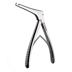 Pinza Quirúrgica Reutilizable de Rotación Manual para Cirugía Ósea, 145 mm, Laminectomía Ortopédica, Mandíbula de 3 mm, Cabeza Giratoria de 90 Grados, Rotación de 360 Grados - Product Image 1