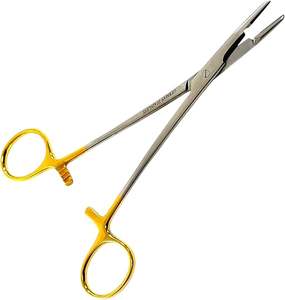 Pinza Portaagujas Quirúrgica Premium Olsen Hegar con Mango de Bloqueo de Precisión, Punta Recta Dentada Duradera, Aprobada por ISO - Product Image 6