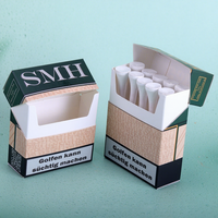 Chepaer personnalisé 10 20 paquets Golf Tee Cigarette Rolling Packs étui à cigares boîte d'emballage en papier