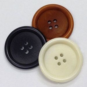 Boutons en agate naturelle de qualité supérieure, en corne de buffle, style animal sculpté, avec fonction imperméable - Product Image 2