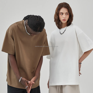 Camiseta de Alta Calidad para Hombre, de Algodón/Poliéster, Secado Rápido, Transpirable, Corte Holgado, Personalizable con Logotipo Frontal, Último Diseño para Uso Casual - Product Image 5