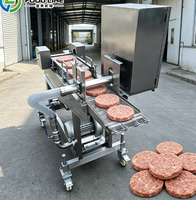 Machine à former des galettes de viande à faible encombrement pour mini-usine