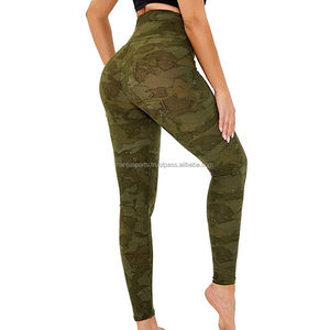 Latest High Waist <b>Women's</b> Yoga Legging Breathable Knitted Gym & Sports Wear for Fitness & Yoga High Quality <b>Women's</b> Legging - Product Image 6