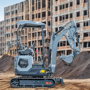 Fábrica China <span class=keywords><strong>Mini</strong></span> Excavadora Todo Terreno Motor diésel hidráulico Compacto Micro Bagger Jardín Multifuncional Pequeña excavadora - Product Image 5