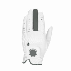 Guantes de golf personalizables de cuero genuino para hombre, transpirables, de dedo completo, para mano izquierda o derecha, suaves y puros. - Product Image 1