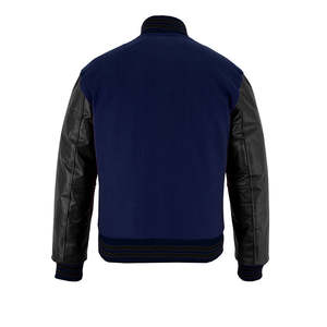 Veste d'hiver à manches longues personnalisée, dernières tendances, modèle uni, style universitaire, pour hommes, vente en gros 2026 - Product Image 5