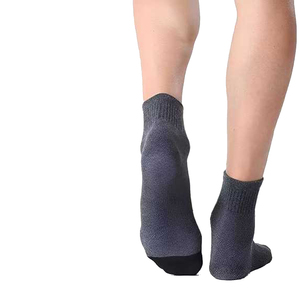 Chaussettes basses pour hommes 100% coton respirant, durables, douces, chaussettes basses en coton pour hommes et femmes, chaussettes élastiques - Product Image 2