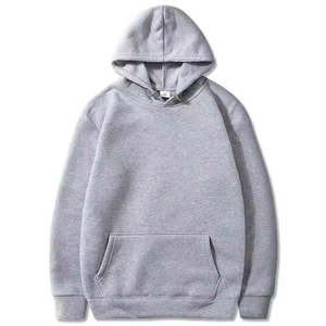 เสื้อฮู้ดดี้ผู้ชายสีแดงทรงโอเวอร์ไซส์ ผ้าเฟรนช์เทอร์รี่ สีพื้น สไตล์ลำลอง มีกระเป๋า ทรงปกติ แขนยาวถักนิต สำหรับฤดูใบไม้ร่วง - Product Image 6