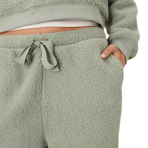 Conjunto de Sudadera con Capucha y Pantalones Deportivos para Mujer, Sudadera Holgada, Pantalones Deportivos Ajustados con Cordón en la Cintura, Conjunto Informal de Dos Piezas, Venta al por Mayor - Product Image 6