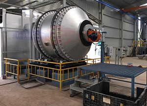 Horno Rotatorio con Capacidad de 3 Toneladas por Lote para Fundir Baterías de Plomo, Planta Completa de Reciclaje de Chatarra, Diseño Industrial, Hecho en India - Product Image 3