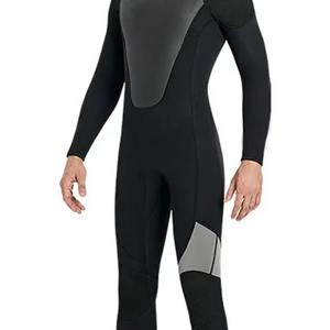 Combinaison de plongée intégrale en néoprène 3 mm avec logo personnalisé imprimé, fermeture éclair dorsale, imperméable, pour la plongée libre, le surf, la natation, service OEM - Product Image 3