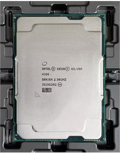 <span class=keywords><strong>Intel</strong></span> Xeon Silver 4316 CPU 20 Kerne 40 Threads 2,3GHz/3,4GHz 30MB Cache 150W TDP - Product Image 3