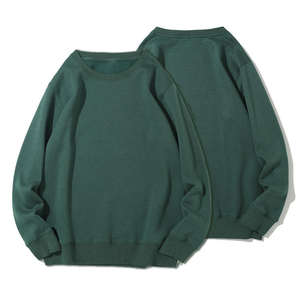 เสื้อสเวตเชิ้ตผู้ชายผ้าฟลีซแขนยาว 500gsm หนานุ่ม คอกลม สำหรับผู้ชาย - Product Image 1