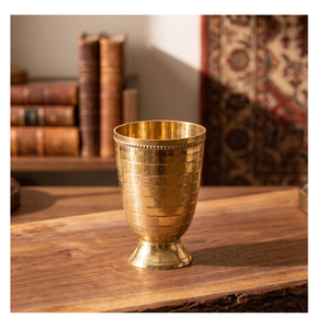 Verres à vin et à jus en laiton de haute qualité à prix abordable – Vaisselle pour hôtels et restaurants, fournitures de boissons - Product Image 1