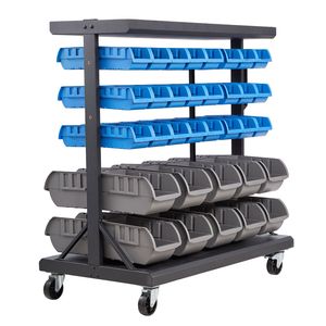 Carrello Portautensili a 68 Scomparti - Organizzatore Mobile a 5 Livelli a Doppio Lato con Ruote - Product Image 1