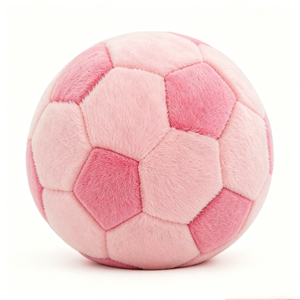 Ballon de football rose en peluche, jouet en peluche doux, 11CM-30CM, oreiller unisexe pour bébé - Product Image 5
