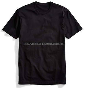 T-shirts pour hommes en coton de qualité supérieure, unis, couleur unie, manches courtes, style streetwear, col rond surdimensionné, chemises pour hommes - Product Image 4
