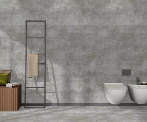 Carreaux de sol antidérapants mats gris rustique en porcelaine 60x120cm Carrelage pour la construction de maisons, parking de salle de bain intérieure extérieure - Product Image 3