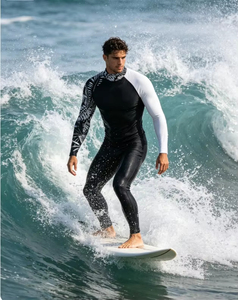Camiseta de Surf de Manga Larga con Protección UV, Ropa de Buceo, Camisetas de Surf de Verano para Hombre, Deportes Acuáticos para Playa - Product Image 1