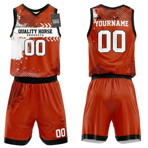 Best Quality Custom Design BasketBall Uniform Hot Design Team Competitive Price Custom Label Basket Ball Uniform - Product Image 5