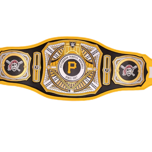 Ceinture de champion des Pirates de Pittsburgh personnalisable, ceinture de baseball et de lutte de haute qualité, ceinture de titre sportif de collection pour les fans - Product Image 5