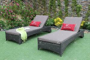 Sillón de Ratán Individual de Diseño Moderno para Exteriores con Cojín Resistente y Ecológico para Espacios de Patio de Hoteles y Resorts - Product Image 3