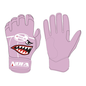 Gants de frappe en cuir rembourrés antidérapants ambidextres Nofa Industries avec fermeture à boucle pour adultes, professionnels, hommes, femmes, personnalisables - Product Image 1