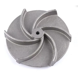 ใบพัดปั๊มเหล็กหล่อแบบกำหนดเอง ใบพัดหล่อแบบ Investment Casting สแตนเลสสำหรับชิ้นส่วนปั๊มอุตสาหกรรม โดย Vartis Engineering - Product Image 1