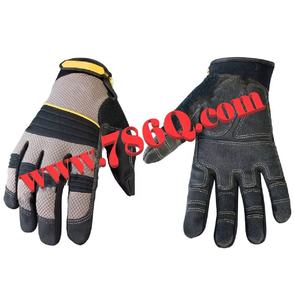 2025 gants de Construction Nylon fait utilitaire gants de travail à usage général gants de travail accepter Logo personnalisé anti-dérapant - Product Image 1