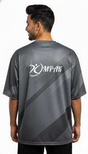 Camiseta Sublimada Oversize para Hombre, Estilo Urbano Casual, Corte Holgado - Product Image 4