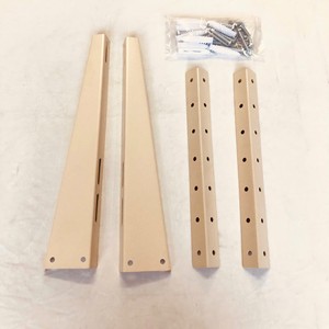 Soporte de Pared para Bricolaje de 2HP, Color Crema, Estructura Atornillada de Alta Resistencia, Limpiar con Paño Seco - Product Image 6