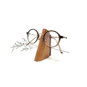 Wholesale Wooden <b>Glasses</b> Holder Nose Shaped Spectacle Stand Creative Wooden Eyeglasses Display <b>Rack</b> Desk Organizer Spec Holder - Product Image 2