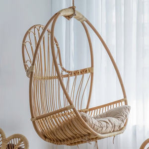 เก้าอี้รับประทานอาหารหวายธรรมชาติขายดี ผลิตด้วยมือสำหรับห้องครัวหรือสวน รับผลิตแบบ OEM มีสีให้เลือกหลากหลาย โรงงานเวียดนาม - Product Image 6