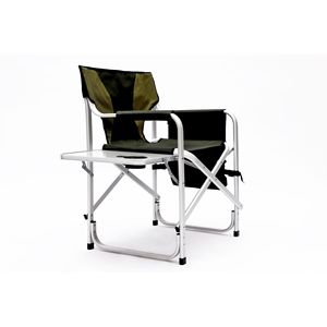 Sedia da Regista Pieghevole Leggera a 2 Pezzi con Tavolino Laterale e Tasche Portaoggetti, Imbottita per Interni/Esterni - Product Image 4